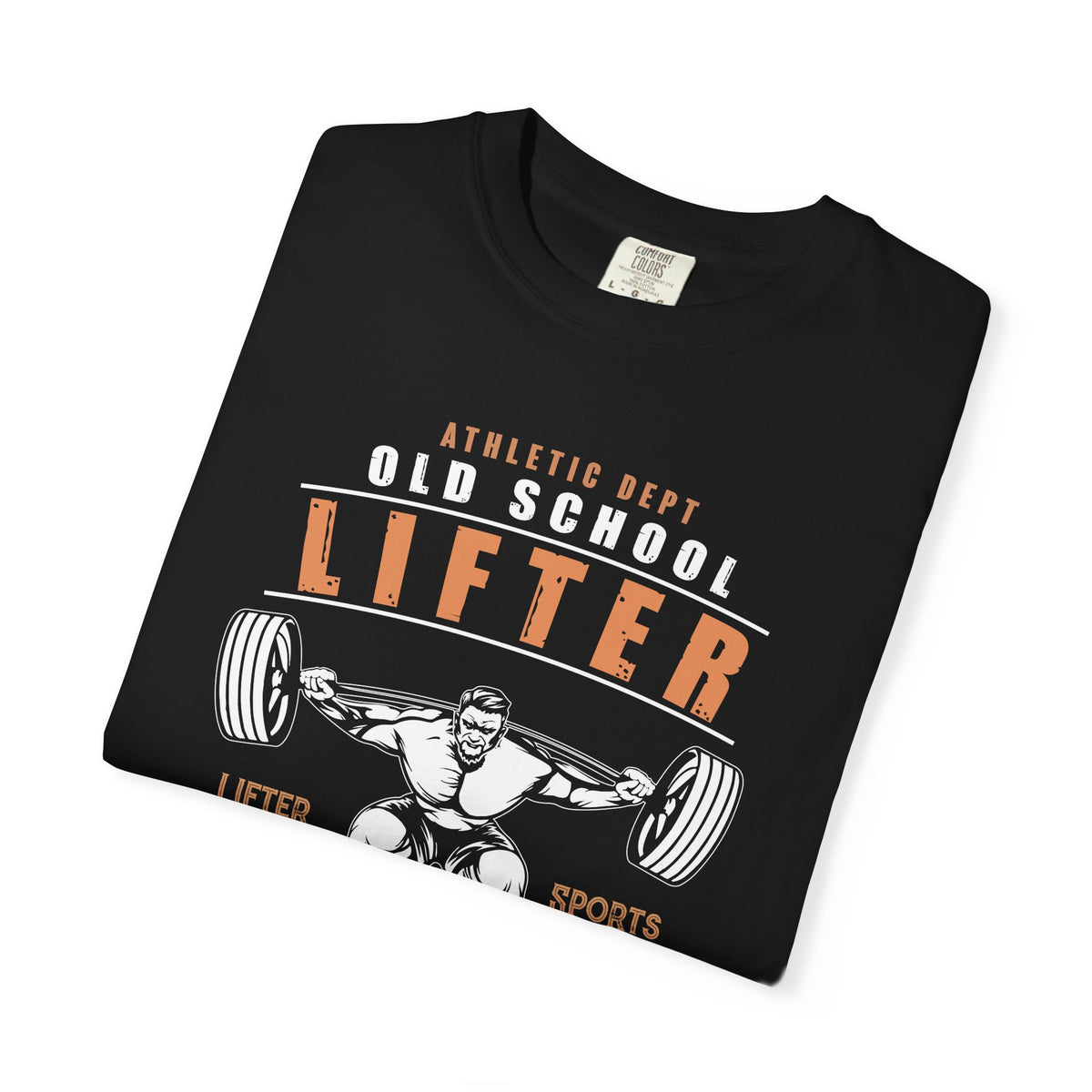Athletic Dept Old School Lifter Classic Sports T-Shirt