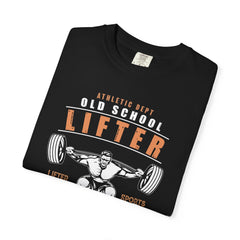 Athletic Dept Old School Lifter Classic Sports T-Shirt