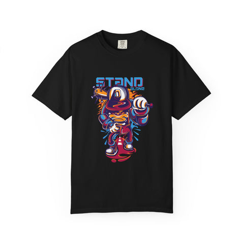 Stand Alone Cool Cartoon Character Illustration T-Shirt
