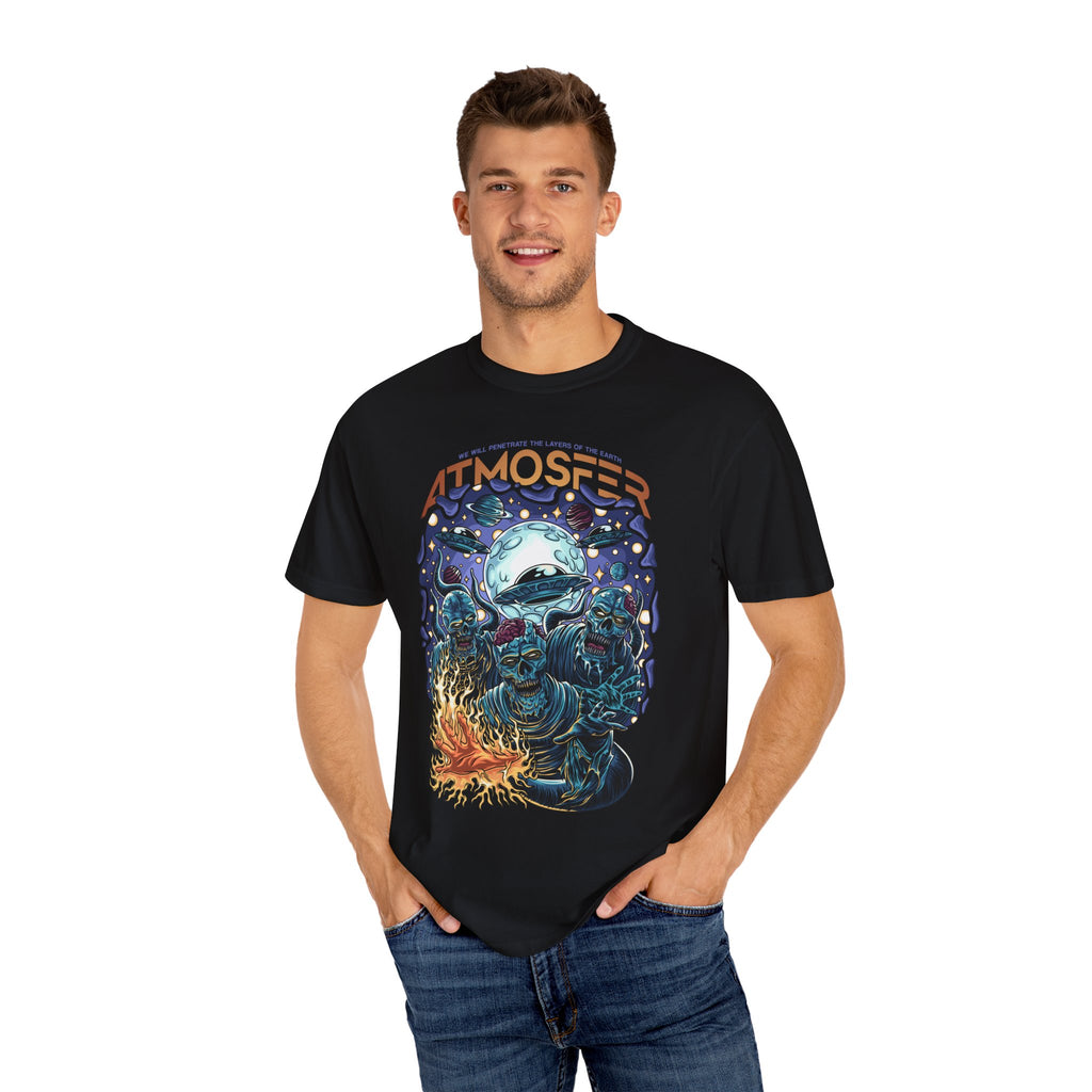 Alien Invasion Shirt - Skull Alien Tee - Sci-Fi Horror Top - Sinful Threads