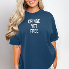 Cringe Yet Free Graphic Printed Comfortable T-Shirt product