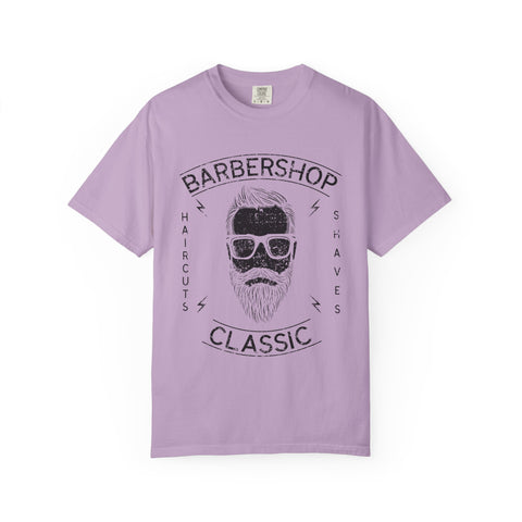 Barbershop Haircuts Shaves Classic Design Trendy T-Shirt