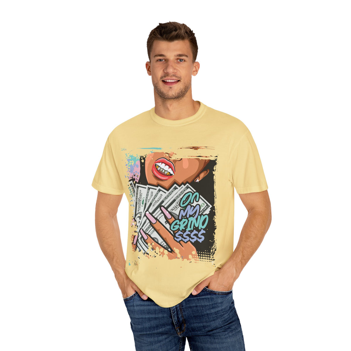 On My Grind Hustle Graphic Tee