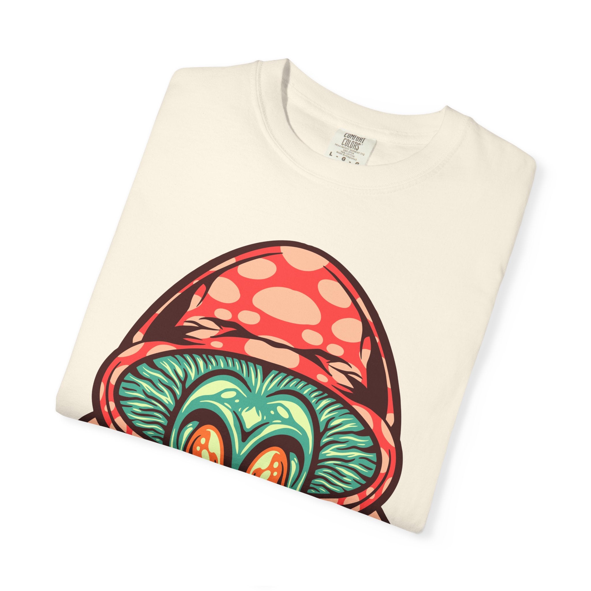 Psychedelic Graphic Tee - Trippy Mushroom Tee - Alien Art Gift - Sinful Threads
