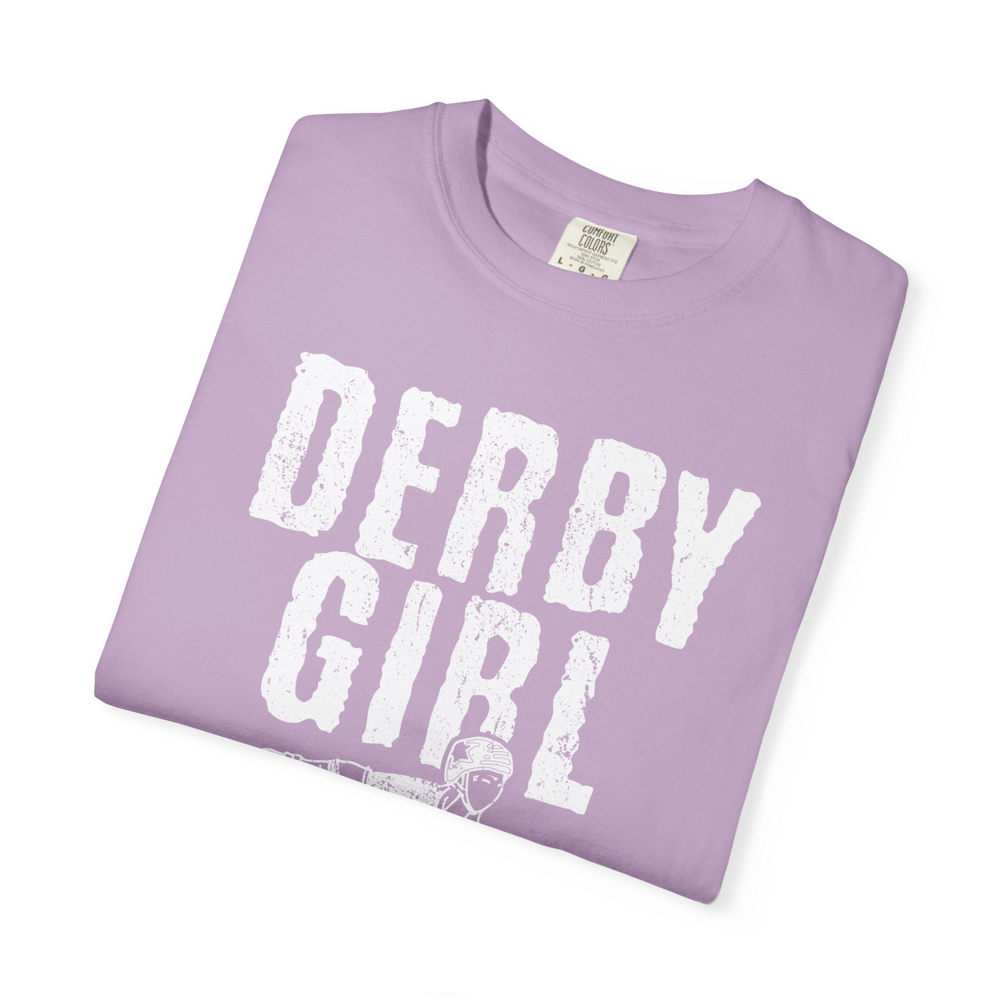 Derby Girl Skater Illustration Sports Design T-Shirt - Sinful Threads