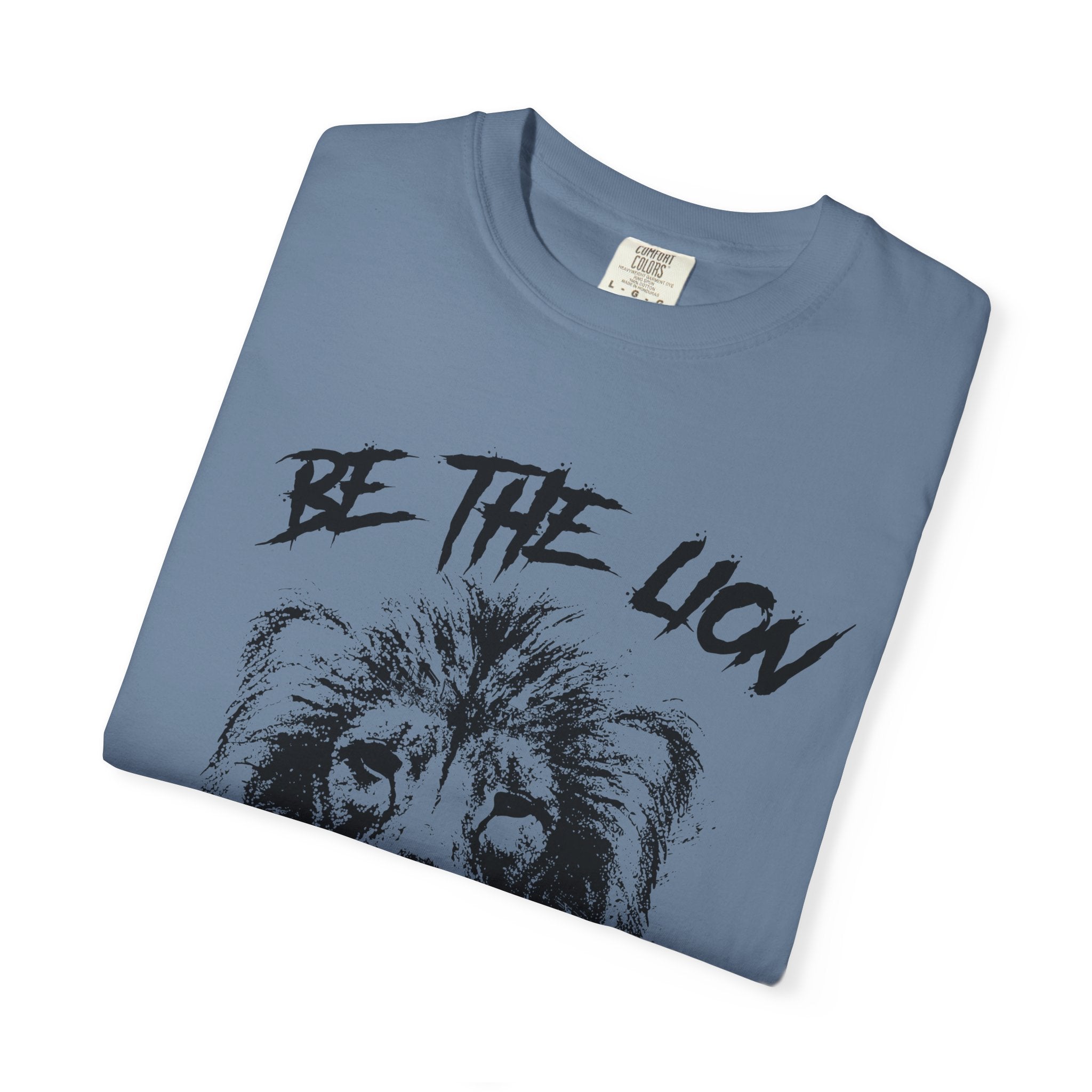 Motivational Lion Shirt - Be The Lion Print Tee - Sinful Threads