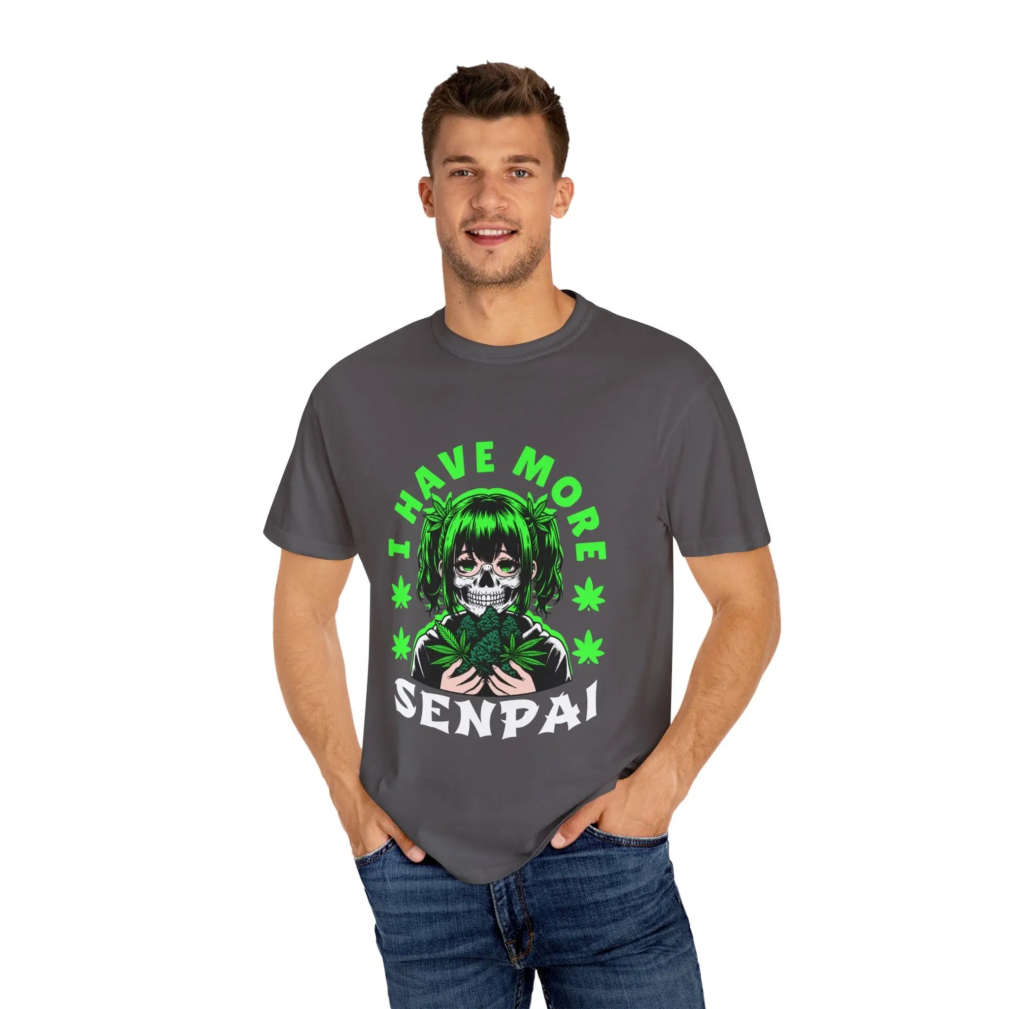 Anime Stoner Tee - 420 Cannabis Graphic - Funny Gift - Sinful Threads