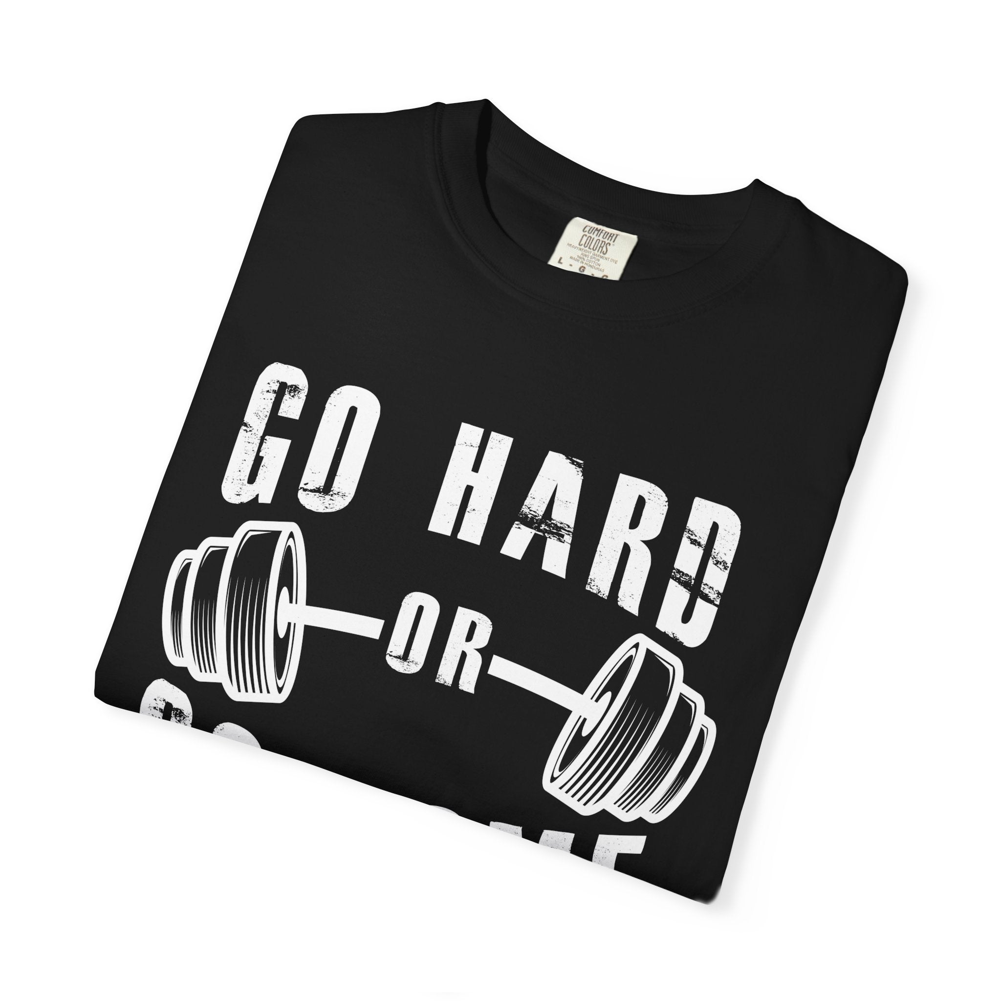 Go Hard Workout Shirt - Fitness Motivation Tee for Athletes - Sinful Threads