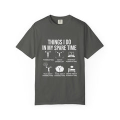 Things I do in my spare time Powerlifting Funny T-Shirt