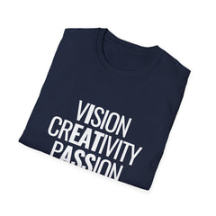 Vision Passion Hidden Message Shirt - Subtle Adult Humor Tee