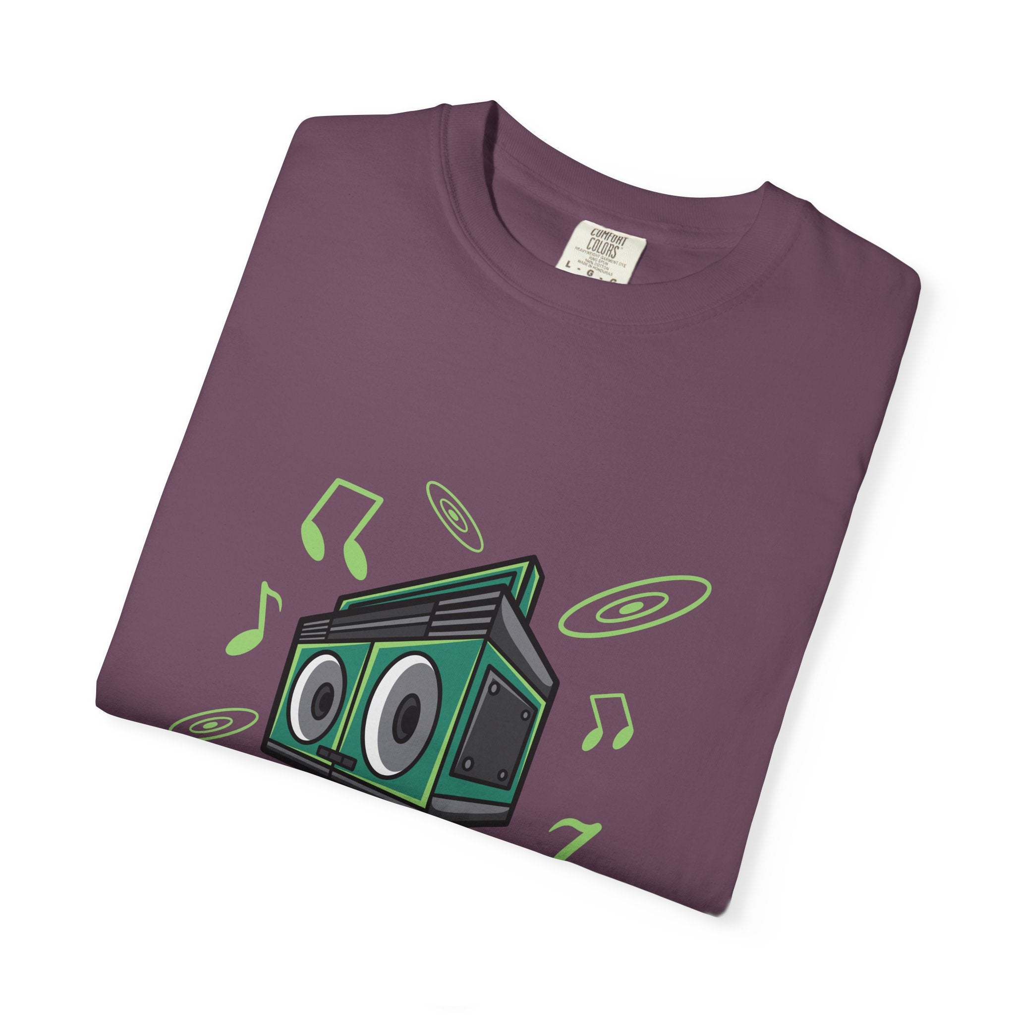 Retro Boombox Shirt - 80s Hip Hop Tee - Music Lover Gift - Sinful Threads