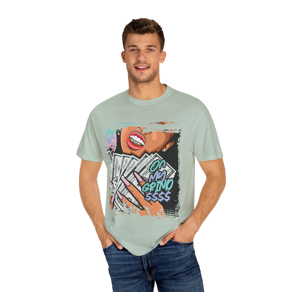 On My Grind Hustle Graphic Tee