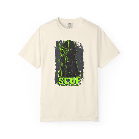 Galactic Cat Tee - Dark Lord - Sci-Fi Space Gift