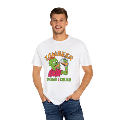 Funny Zombie Shirt - Zombeer Drink Dead Tee - Beer Gift - Sinful Threads