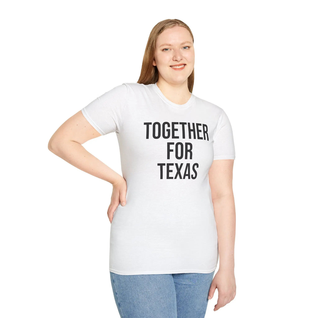 Together For Texas Shirt - Texas Unity Pride Tee
