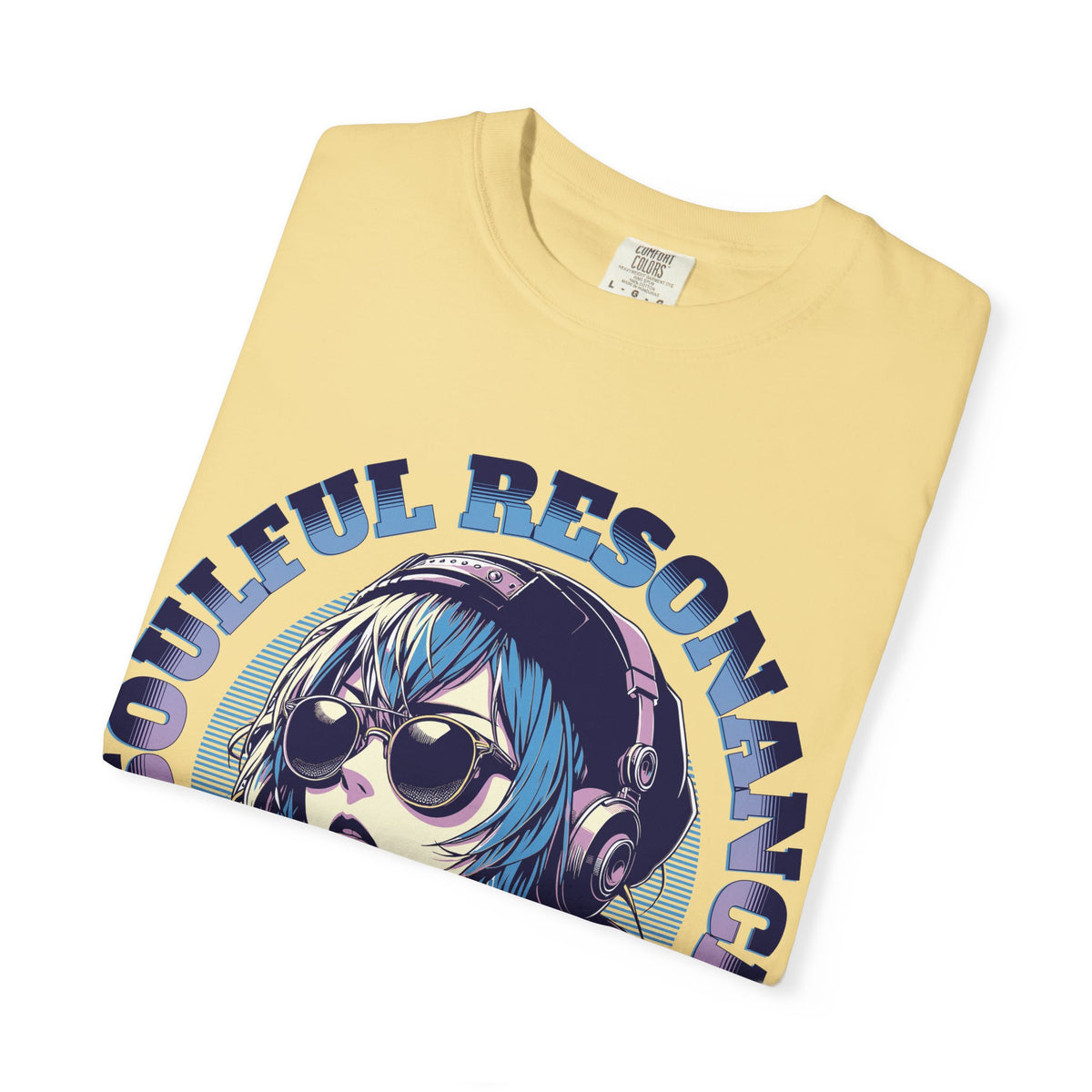 Soulful Anime Tee - Music Graphic Streetwear - Gift