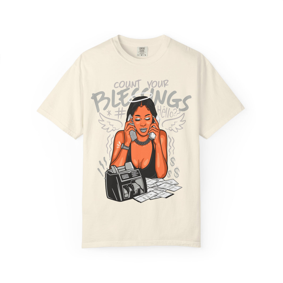 Count Blessings Tee – Boss Woman Wealth Mindset