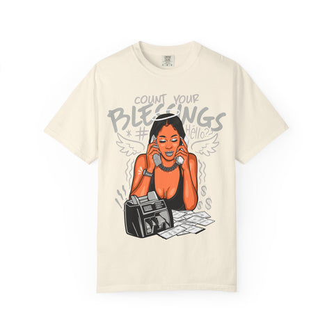 Count Blessings Tee – Boss Woman Wealth Mindset