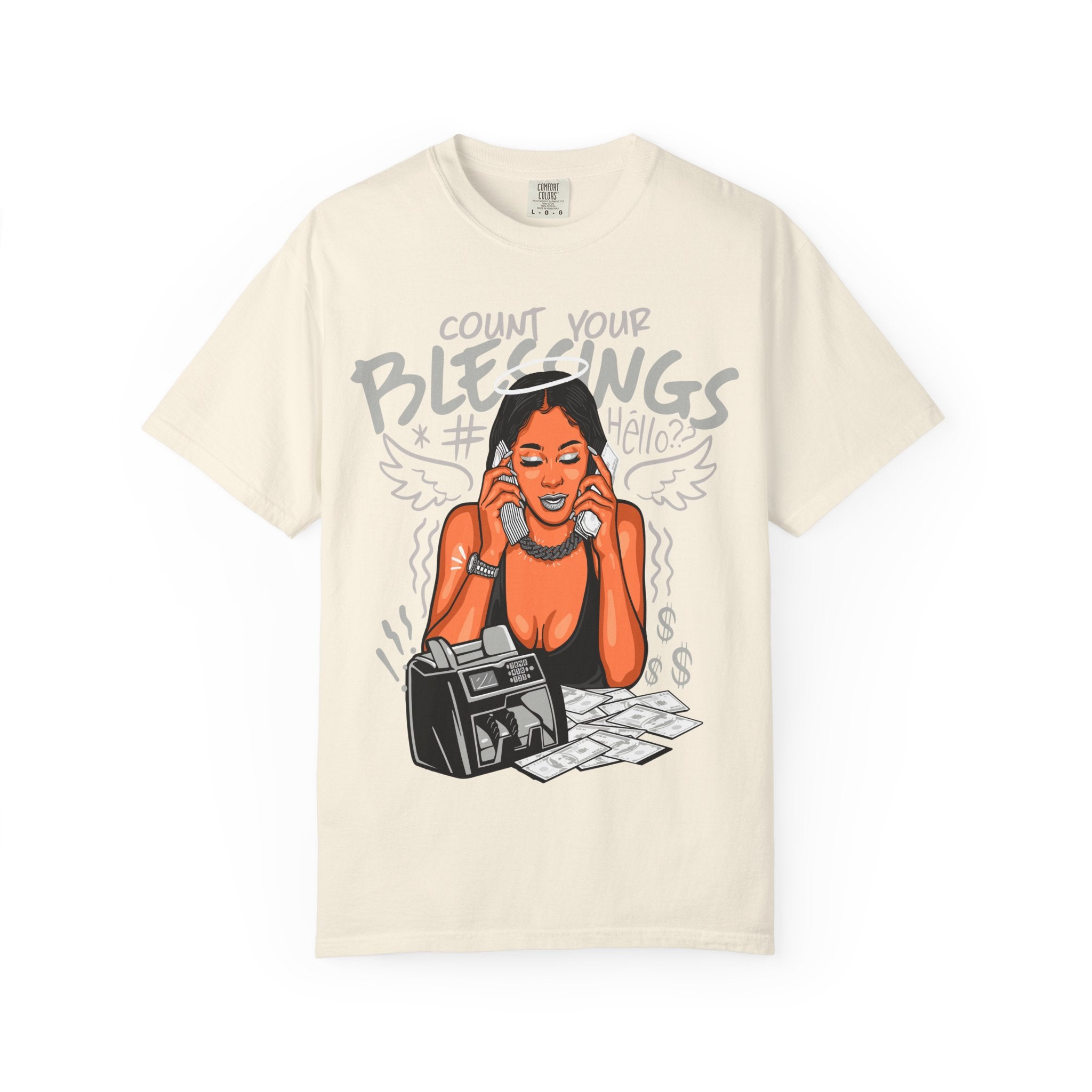 Count Blessings Tee – Boss Woman Wealth Mindset - Sinful Threads