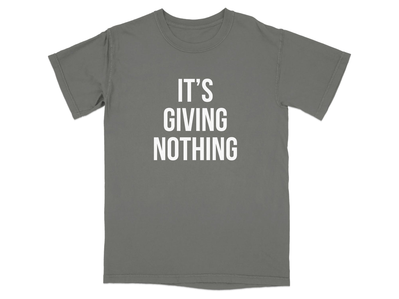 It's Giving Nothing Statement Shirt product type