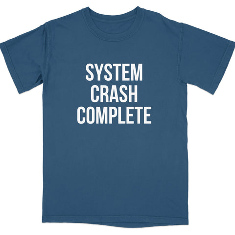 System Crash Complete Graphic T-Shirt product type