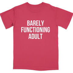 Barely Functioning Adult Graphic T-Shirt product type