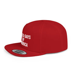 LGBTQ Pride Cap - United Gays of America Patriotic Hat