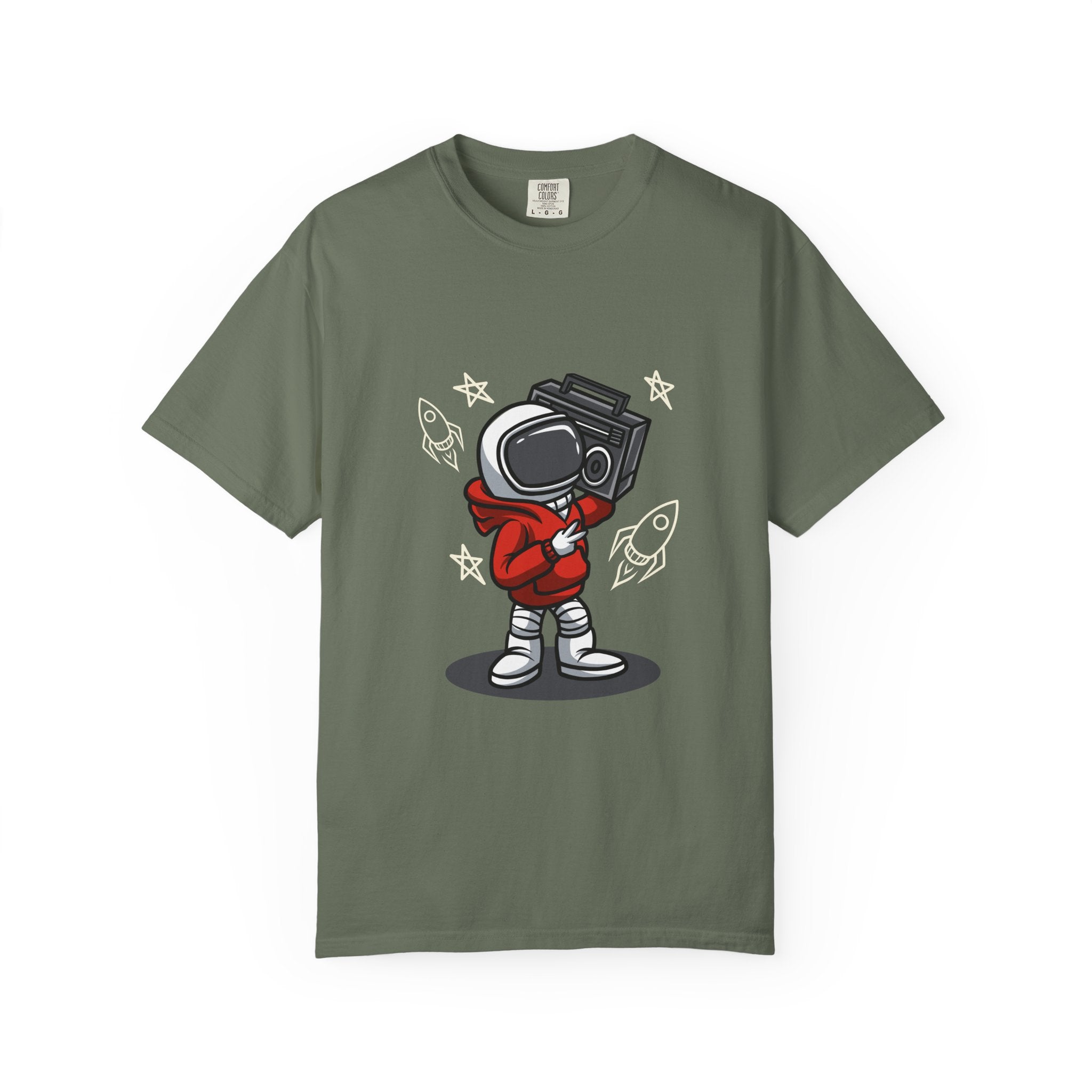Astronaut Gift Shirt - Funny Space Boombox Tee - Cool Gift - Sinful Threads