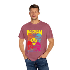 80s Arcade Pacman Ghost Skull Tee Retro Gaming Geeky Gift