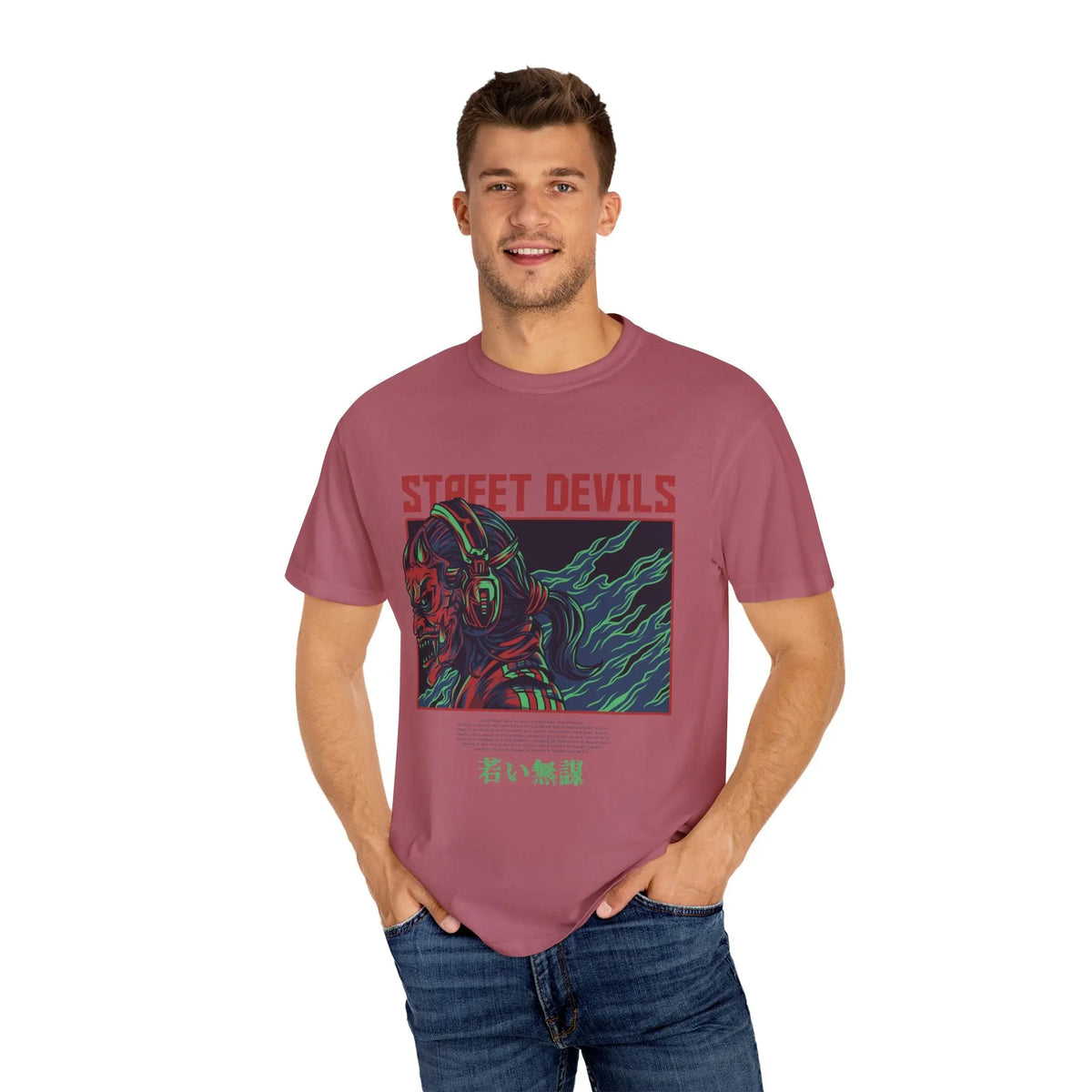 Street Devils Graphic Unisex Relaxed Fit T-Shirt - Sinful Threads
