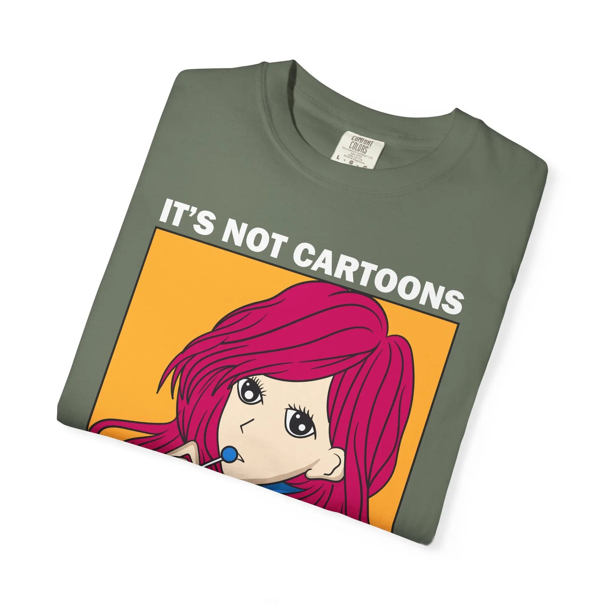 Not Cartoons Anime Shirt – It’s Not Cartoons Tee Graphic - Sinful Threads