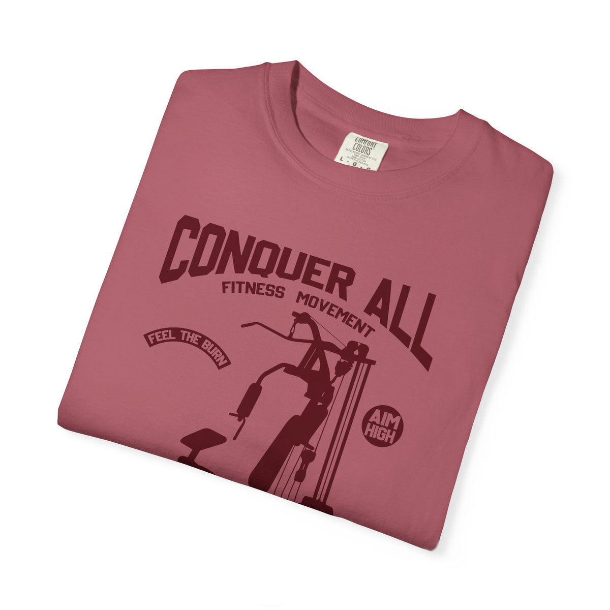 Conquer All Fitness Movement Gym Equipment T-Shirt