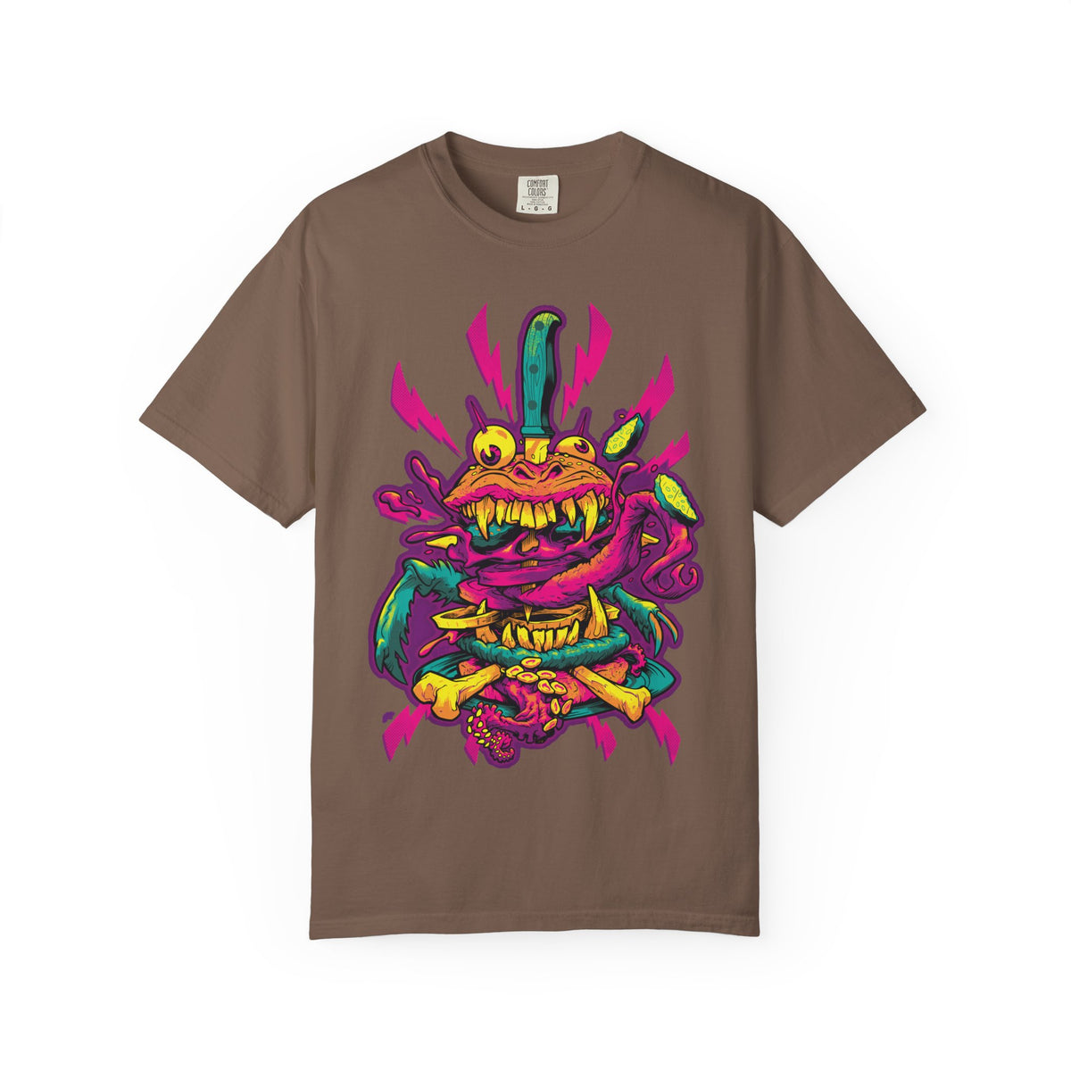 Killer Burger Parody Fast Food Horror Tee