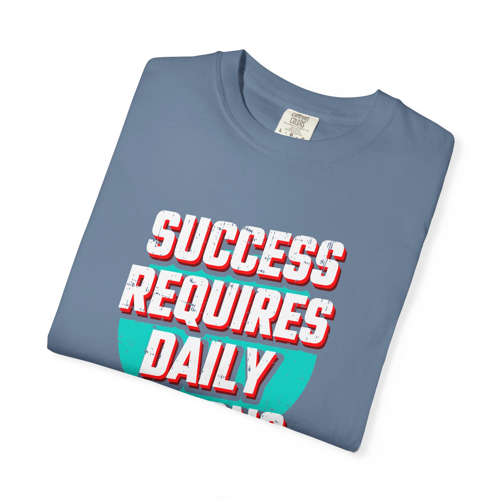 Motivational Quote Shirt - Daily Action Tee - Success Gift - Sinful Threads
