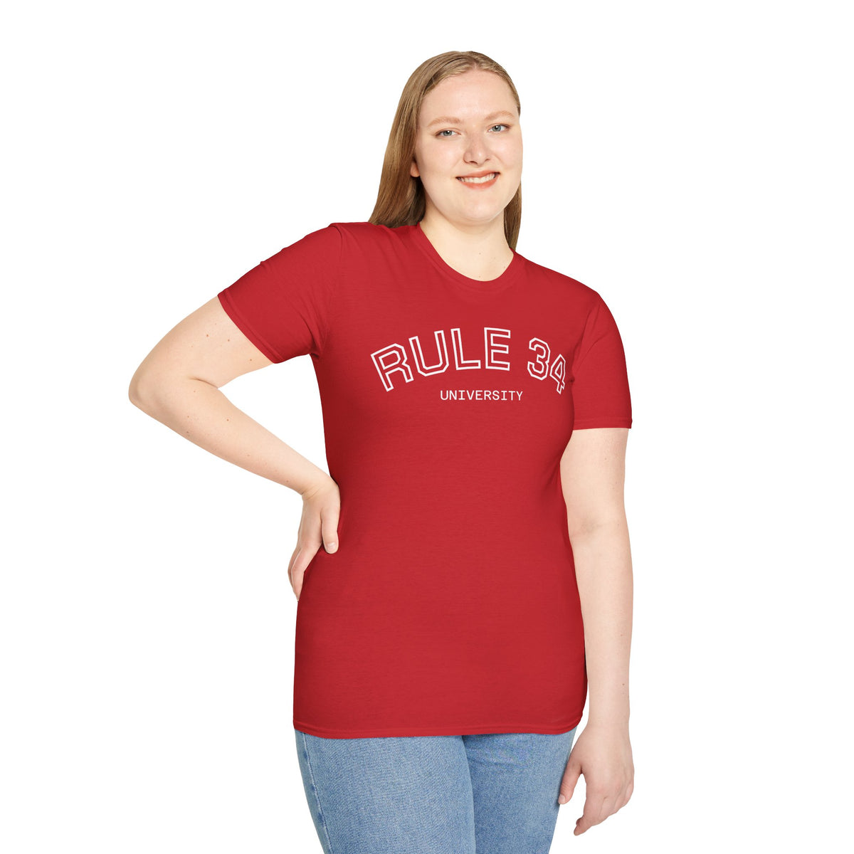 Rule 34 University Shirt - Funny Meme & Internet Culture Tee