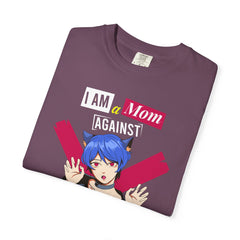 Mom Against Cat Boys Tee – Anime Cat Girl Otaku Mom Shirt