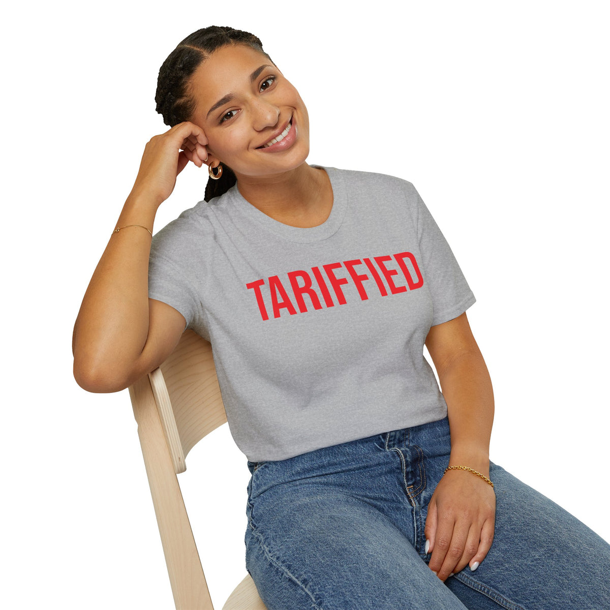 Tariffied Graphic Tee - Political Satire & Economic Commentary