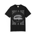 Have a Seat and Let's Take A Ride Design Vintage T-Shirt - Sinful Threads