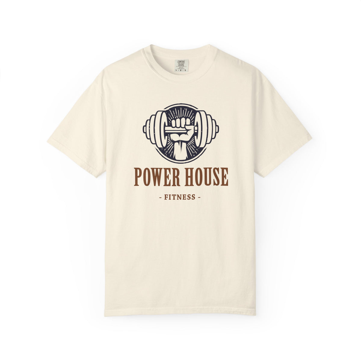 Power House Fitness Gym Workout Motivation Design T-Shirt