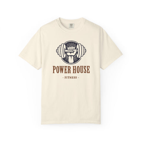 Power House Fitness Gym Workout Motivation Design T-Shirt