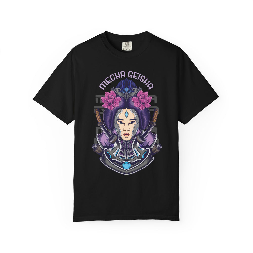 Mecha Geisha Shirt - Cyborg Geisha Gift - Japanese Robot Top - Sinful Threads
