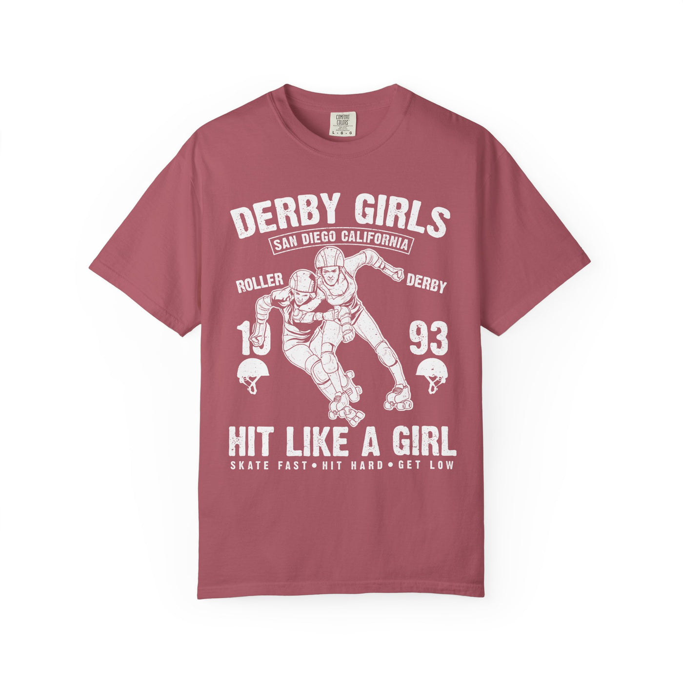 San Diego Derby Girls Roller Derby California T-Shirt - Sinful Threads