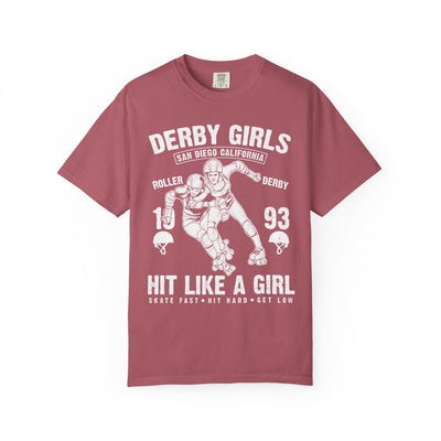 San Diego Derby Girls Roller Derby California T-Shirt - Sinful Threads