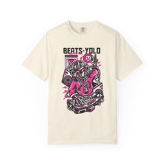 Beats YOLO DJ Robot On The Decks Music Art T-Shirt