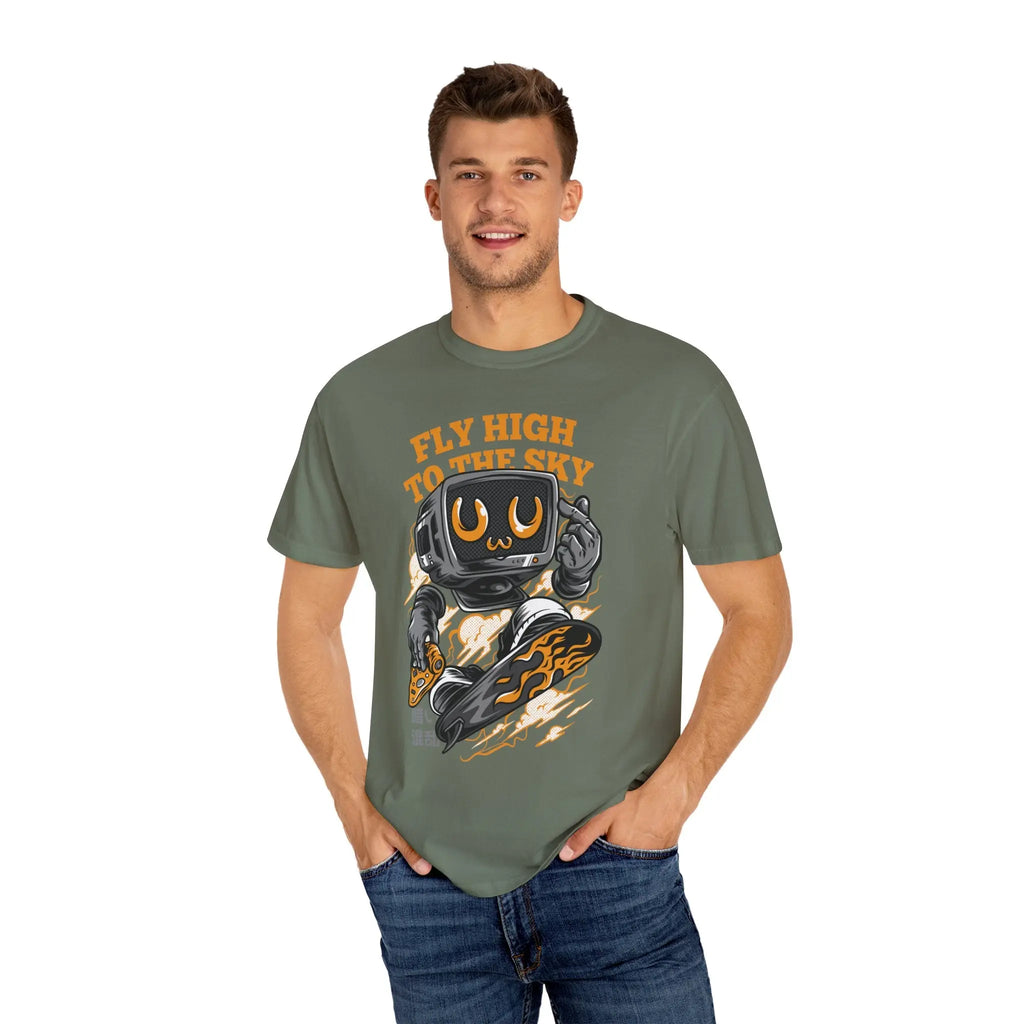 Fly High To The Sky Retro TV Character T-Shirt - Sinful Threads
