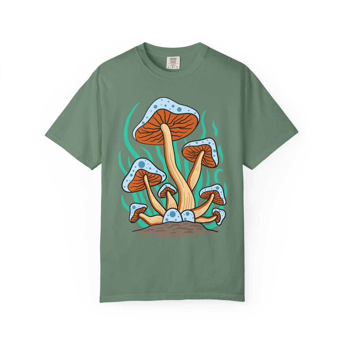 Groovy Mushroom Tee - Funky Forest Magic Fungi