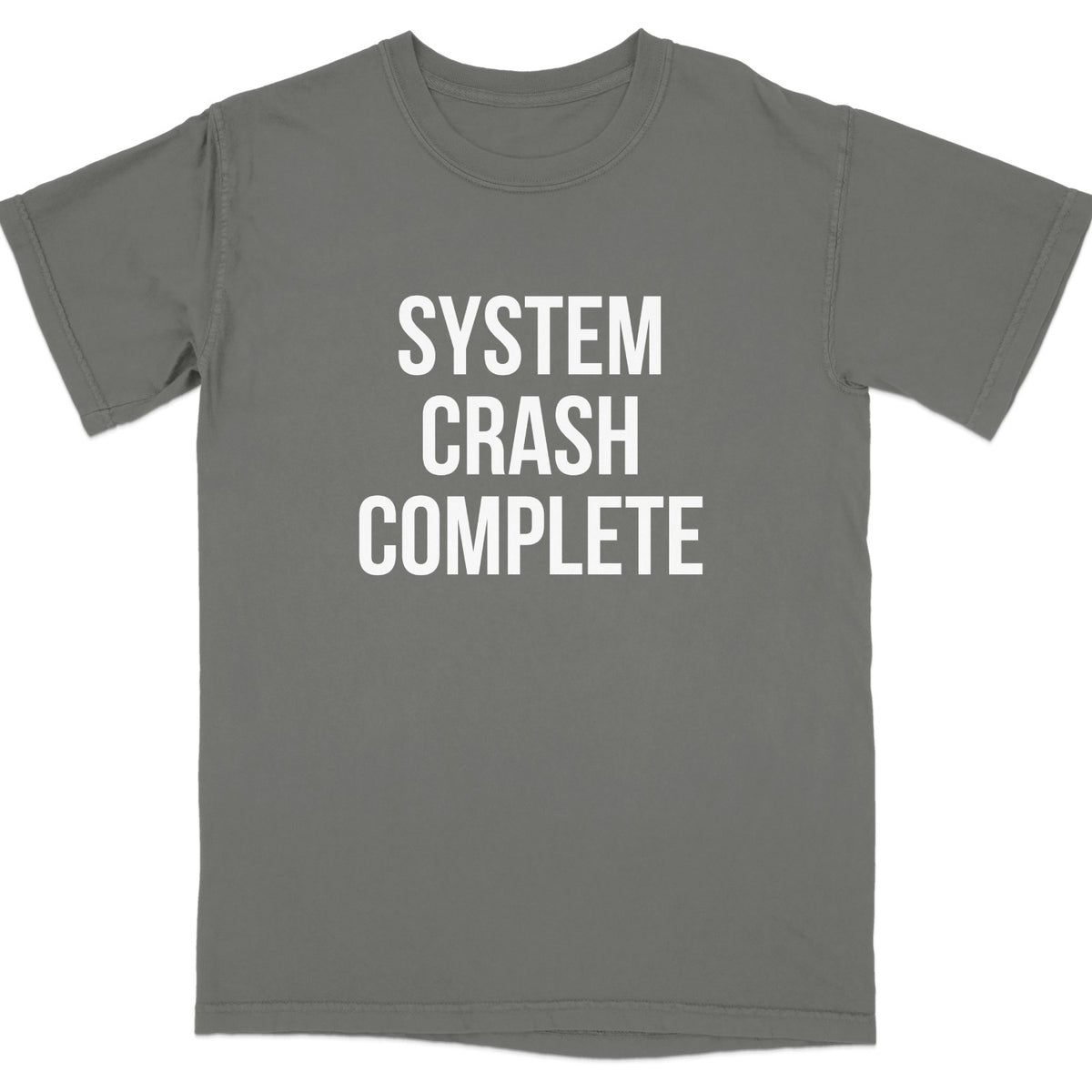System Crash Complete Bold Graphic T-Shirt product type