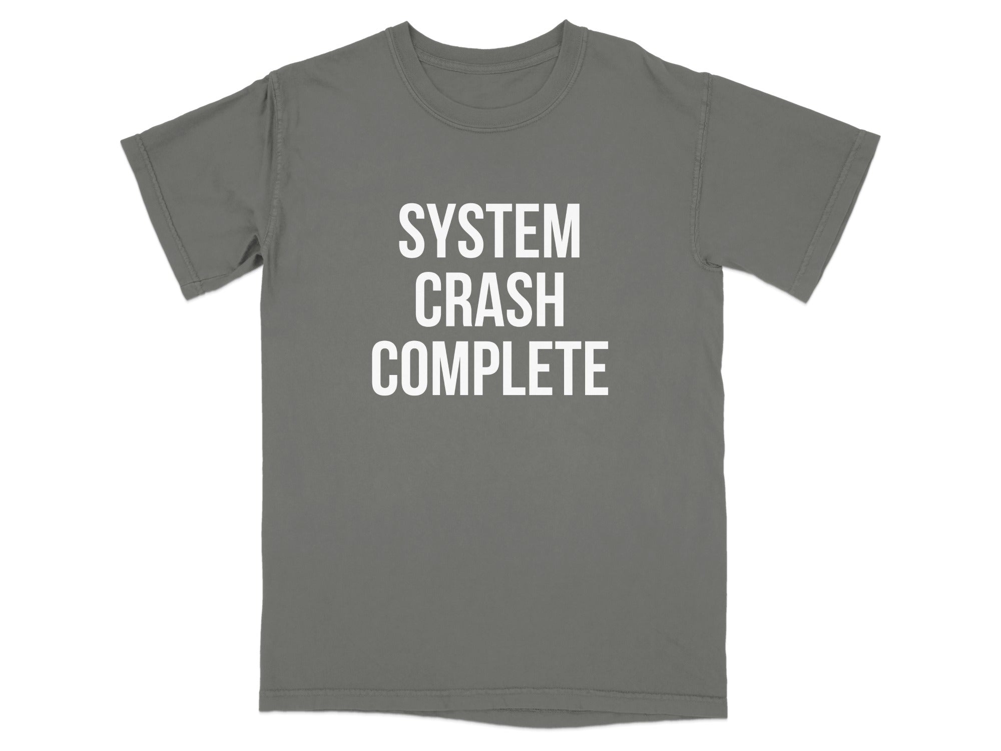 System Crash Complete Bold Graphic T-Shirt product type