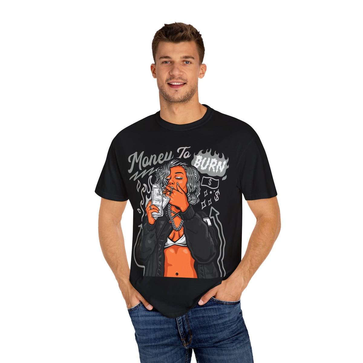 Money Graphic Tee – Luxury Streetwear