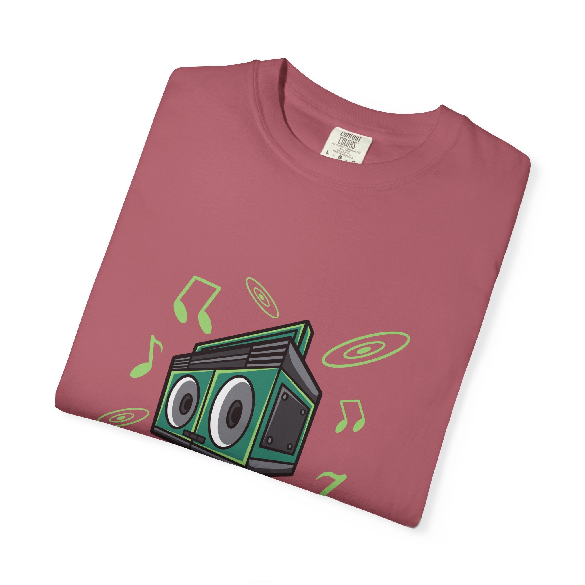 Retro Boombox Shirt - 80s Hip Hop Tee - Music Lover Gift - Sinful Threads